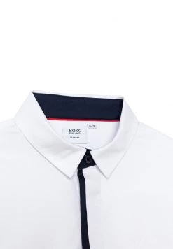 BOSS Kidswear Enfant EN POPELINE Chemise Blanc -BOSS Kidswear Soldes Magasin 0d26714792ba4e4093cb83b8f23b83ba