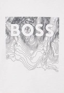 BOSS Kidswear Enfant TEE T Shirt Imprimé White -BOSS Kidswear Soldes Magasin 11d0d5fdf4dc4bfaa000521cd6a60f80