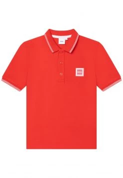 BOSS Kidswear Enfant SHORT SLEEVE Polo Rouge Orange