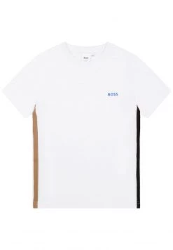 BOSS Kidswear Enfant T Shirt Imprimé White