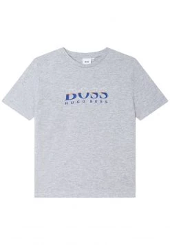 BOSS Kidswear T Shirt Imprimé Gris Chine Enfant