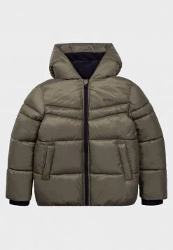 BOSS Kidswear Enfant PUFFER Veste D'hiver Kaki