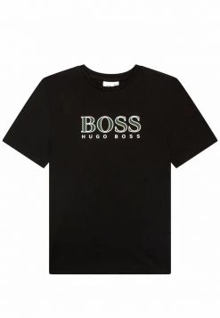BOSS Kidswear T Shirt Imprimé Black Enfant