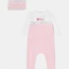 BOSS Kidswear BIB SET Grenouillère Pinkpale Enfant
