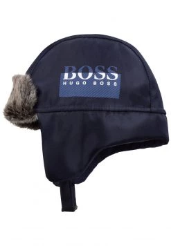 BOSS Kidswear Enfant Bonnet Bleu Cargo