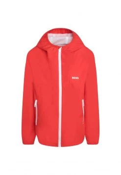 BOSS Kidswear Blouson Rouge Orange Enfant