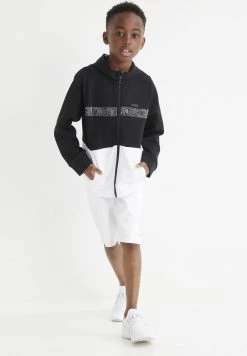 BOSS Kidswear Sweat à Capuche Zippé Black Enfant