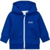 BOSS Kidswear Enfant Sweat à Capuche Zippé Wave Blue -BOSS Kidswear Soldes Magasin 41094b2f6ad14ea4aa53beda98a3cb0b