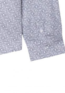 BOSS Kidswear Enfant EN SATIN DE Chemise Blanc -BOSS Kidswear Soldes Magasin 4795abfb4d5541a9a725901f8b3ad149