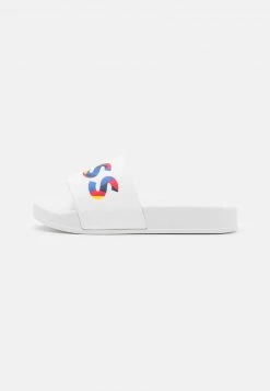 BOSS Kidswear AQUA SLIDES Mules White Enfant