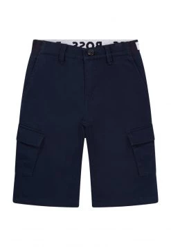 BOSS Kidswear EFFECT BERMUDA Short Bleu Cargo Enfant