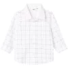 BOSS Kidswear Enfant EN À CARREAUX Chemise Blanc