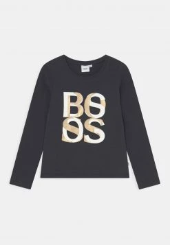 BOSS Kidswear Enfant LONG SLEEVE T Shirt à Manches Longues Navy