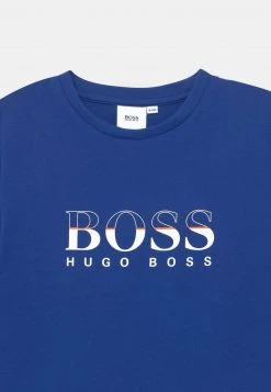 BOSS Kidswear T Shirt Imprimé Blue Enfant -BOSS Kidswear Soldes Magasin 66ab3374f91d47ea9f055ed54e51c7c5