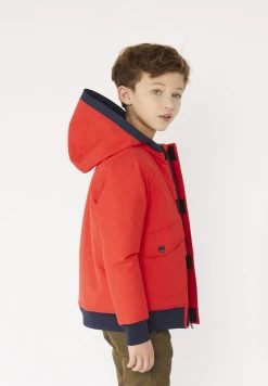 BOSS Kidswear DÉPERLANTE À Veste Mi Saison New Red Enfant