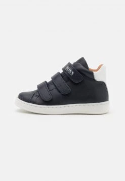 BOSS Kidswear Enfant TRAINERS Baskets Montantes Navy