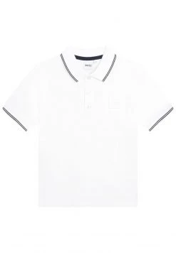 BOSS Kidswear Enfant SHORT SLEEVE Polo Blanc