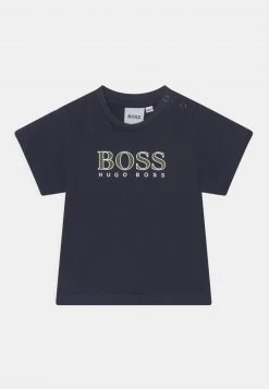BOSS Kidswear Enfant SHORT SLEEVES TEE T Shirt Imprimé Navy
