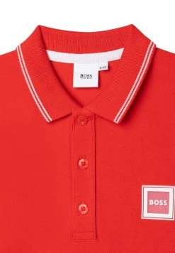 BOSS Kidswear Enfant SHORT SLEEVE Polo Rouge Orange -BOSS Kidswear Soldes Magasin aa1e9d92f87749698ae1ee4514896f69