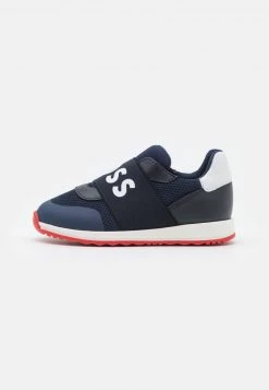 BOSS Kidswear TRAINERS Baskets Basses Navy Enfant