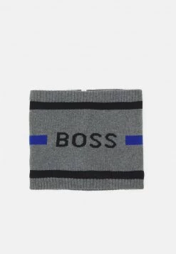 BOSS Kidswear SNOOD UNISEX Écharpe Tube Grey Marl Medium