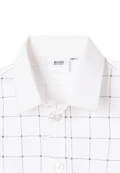 BOSS Kidswear Enfant EN À CARREAUX Chemise Blanc -BOSS Kidswear Soldes Magasin ca2911aaf86a4905a8d04868e5f60265