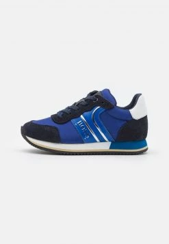 BOSS Kidswear Enfant TRAINERS Baskets Basses Bleu Royal