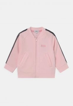 BOSS Kidswear Sweat à Capuche Zippé Pink Pale Enfant