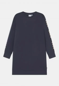 BOSS Kidswear Robe En Jersey Navy Enfant